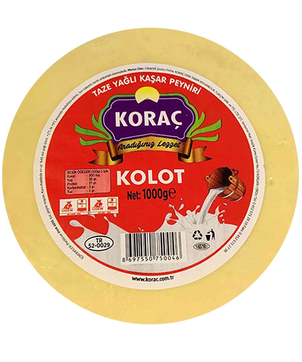 Tam Yağlı Kolot Peyniri, Koraç 1Kg