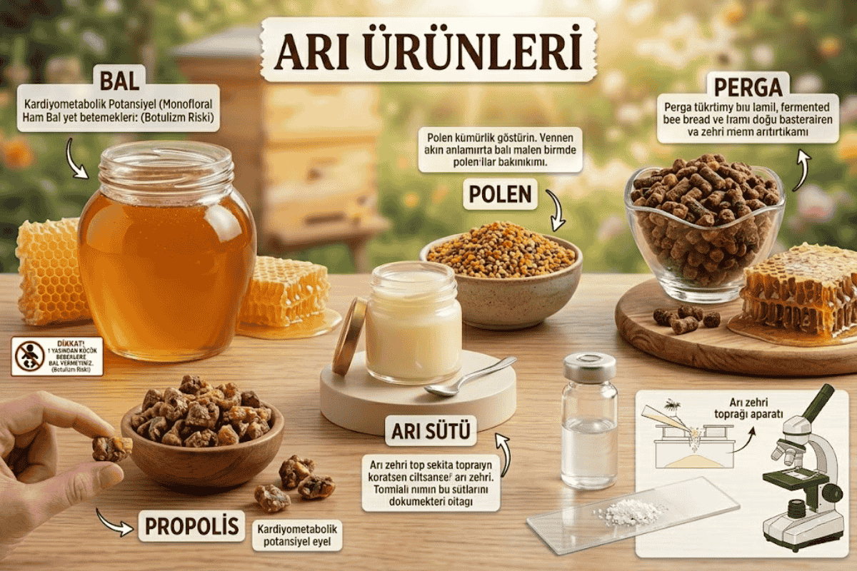 bal polen perga propolis