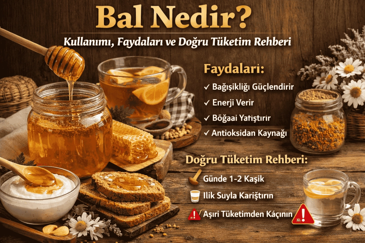 Bal Nedir? Kullanımı, Faydaları ve Doğru Tüketim Rehberi