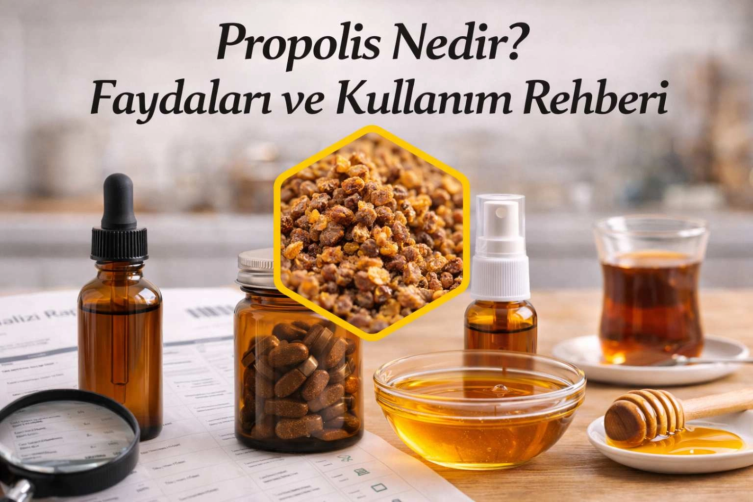 Propolis Nedir, Ne İşe Yarar? Faydaları, Kullanımı ve Gerçek Propolis Seçme Rehberi