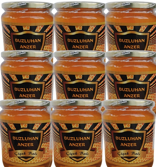 Buzluhan Anzer Çiçek Balı, % 100 Doğal (Net 970 Gr)