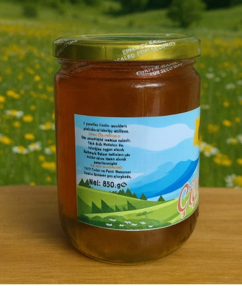 Kaçkar Dağı Doğal Çiçek Balı. Analiz Raporlu (Net: 850 g)