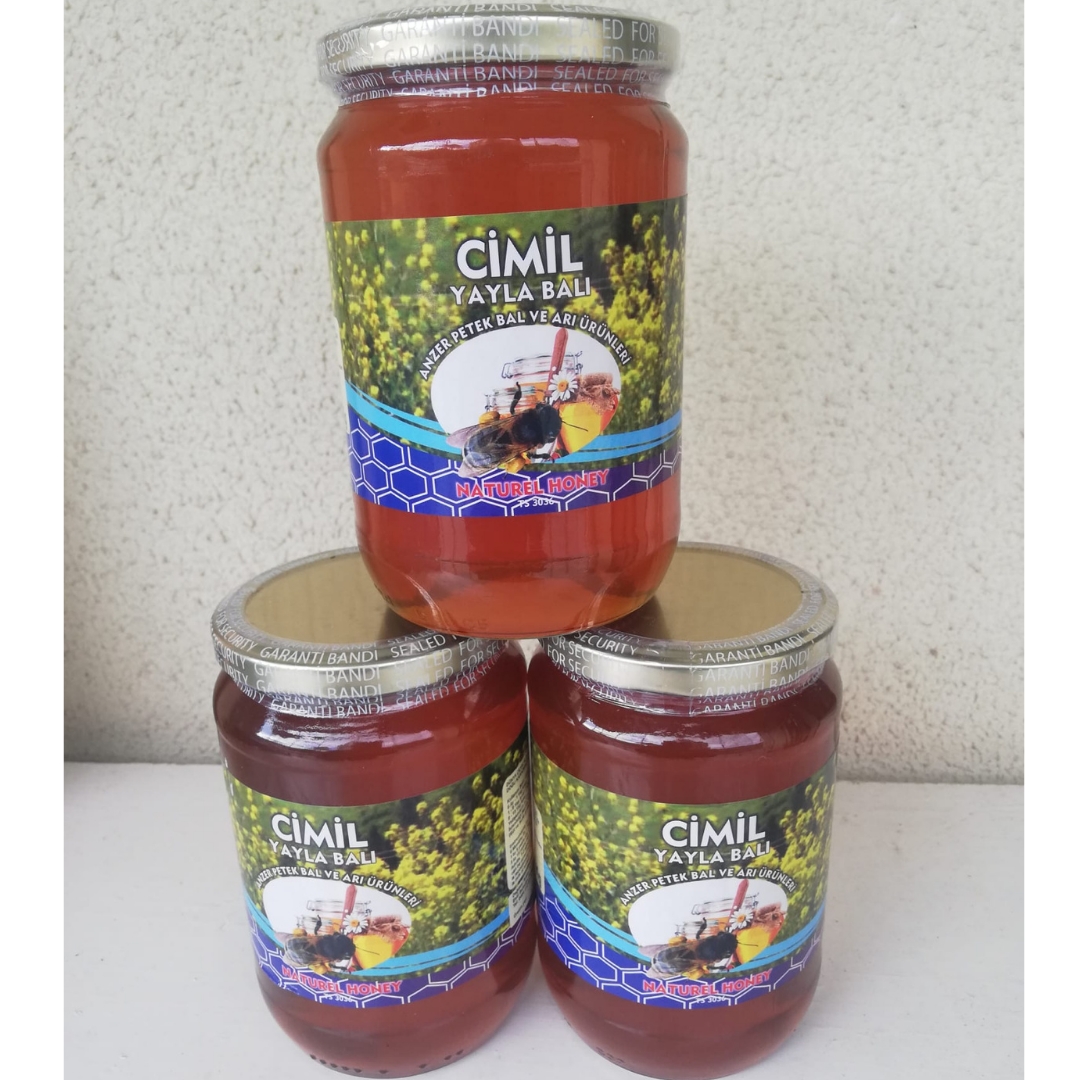 Cimil Yayla Balı, %100 Doğal (1 Kg)