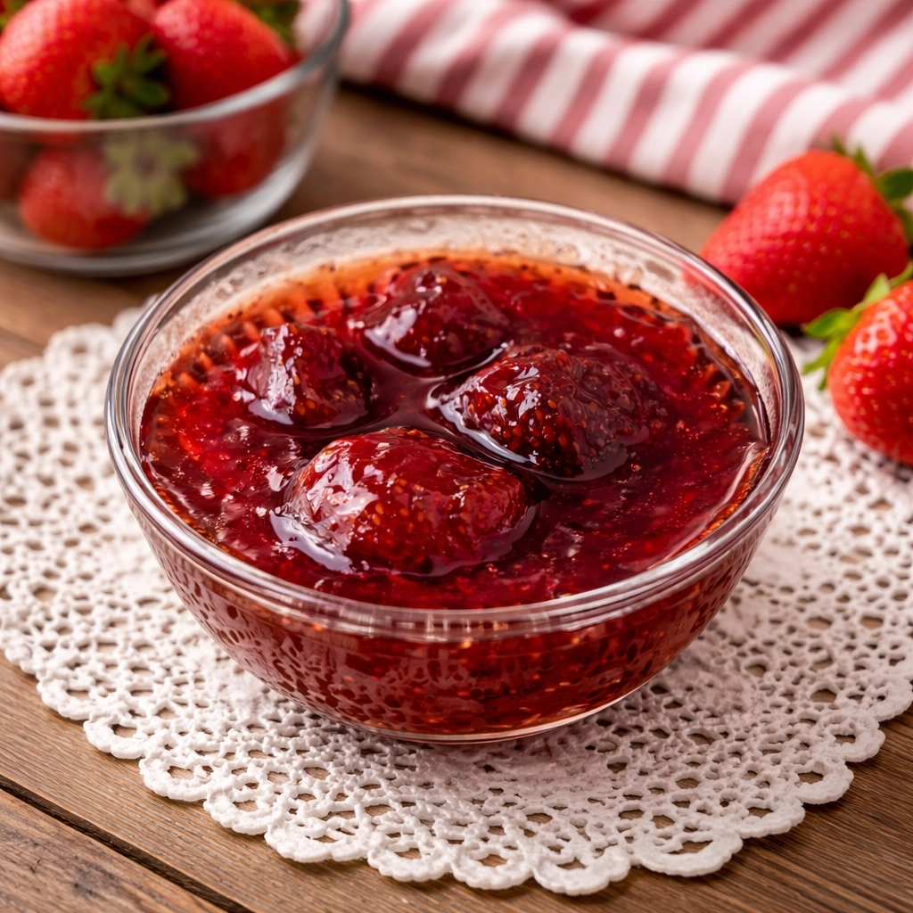Ev Yapımı Çilek Reçeli 450 g | En Doğalını Arayanlara