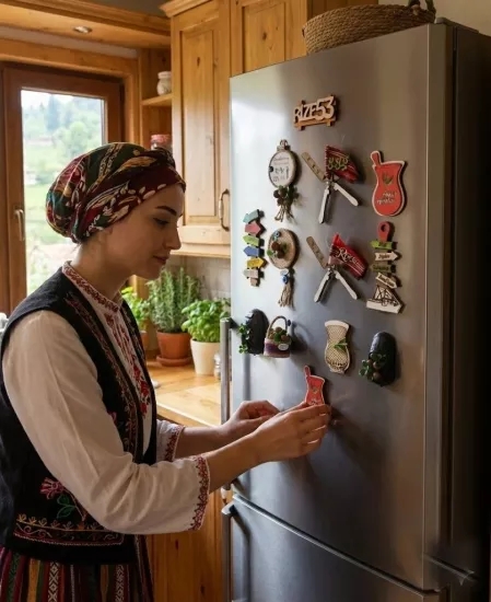 Karadeniz Kültürü El Yapımı Magnetler | Estetik ve Dayanıklı Malzeme