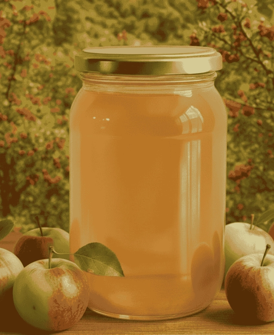 % 100 Doğal Elma Sirkesi 370 ml