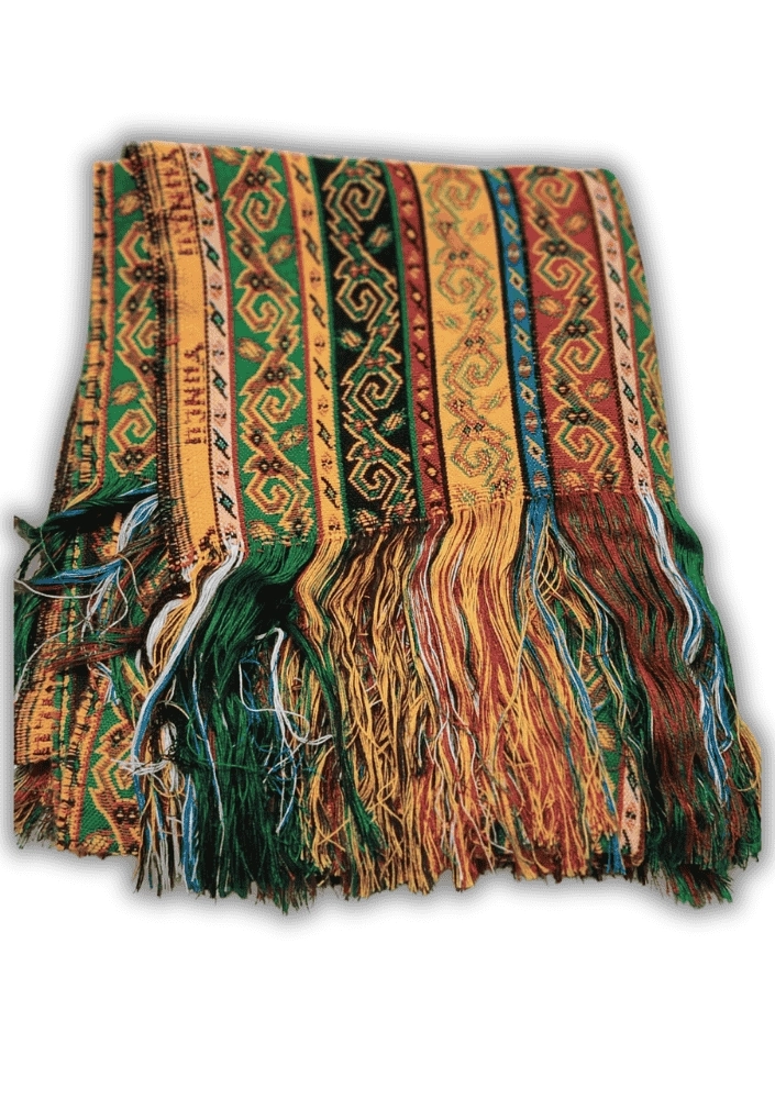 Keşan Dokuma Kalın Şal/Masa Örtüsü (110*110 cm)