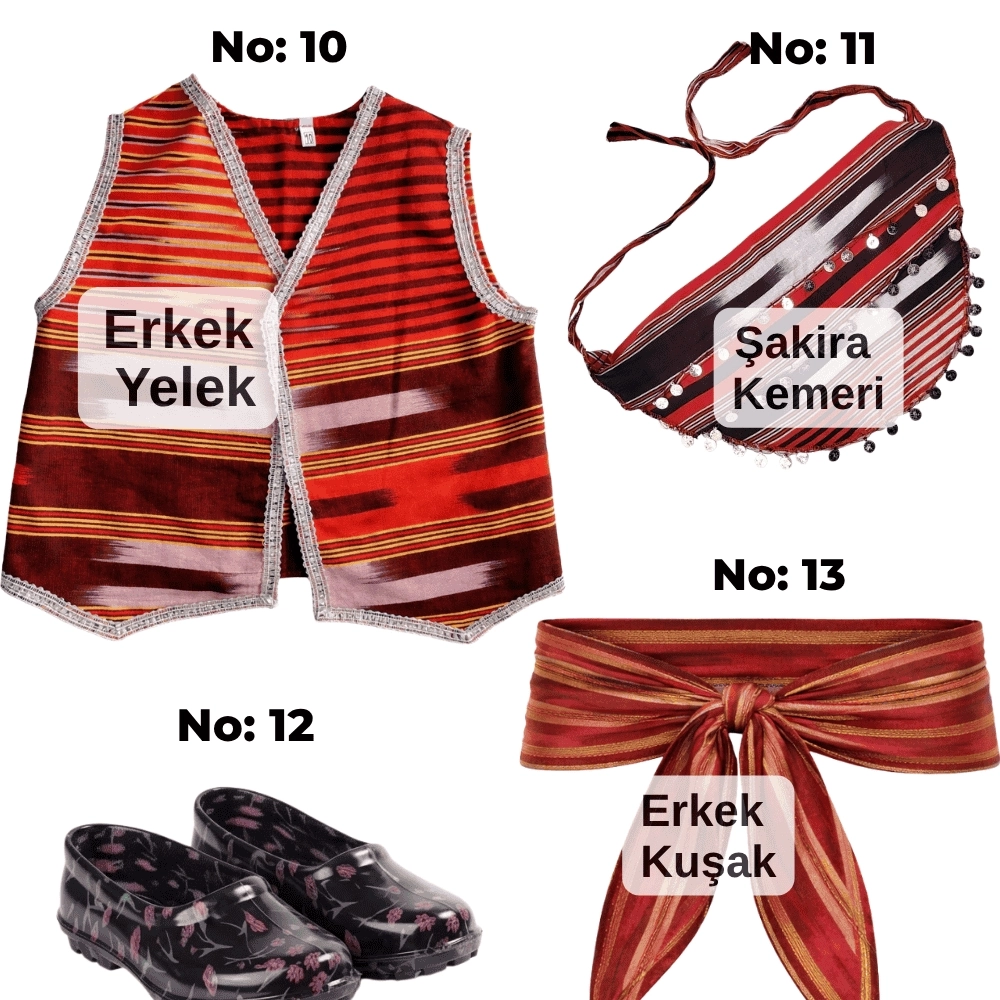 Karadeniz Folklor Kıyafeti Kombini | Tek Tek Seç, Takımını Oluştur