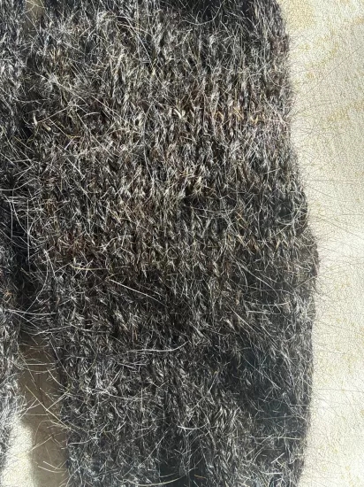 Keçi Kılı Hemşin Çorabı (Boy: Min. 50 cm) | Bir Çift, El Örgüsü Diz Altı Avcı Çorabı