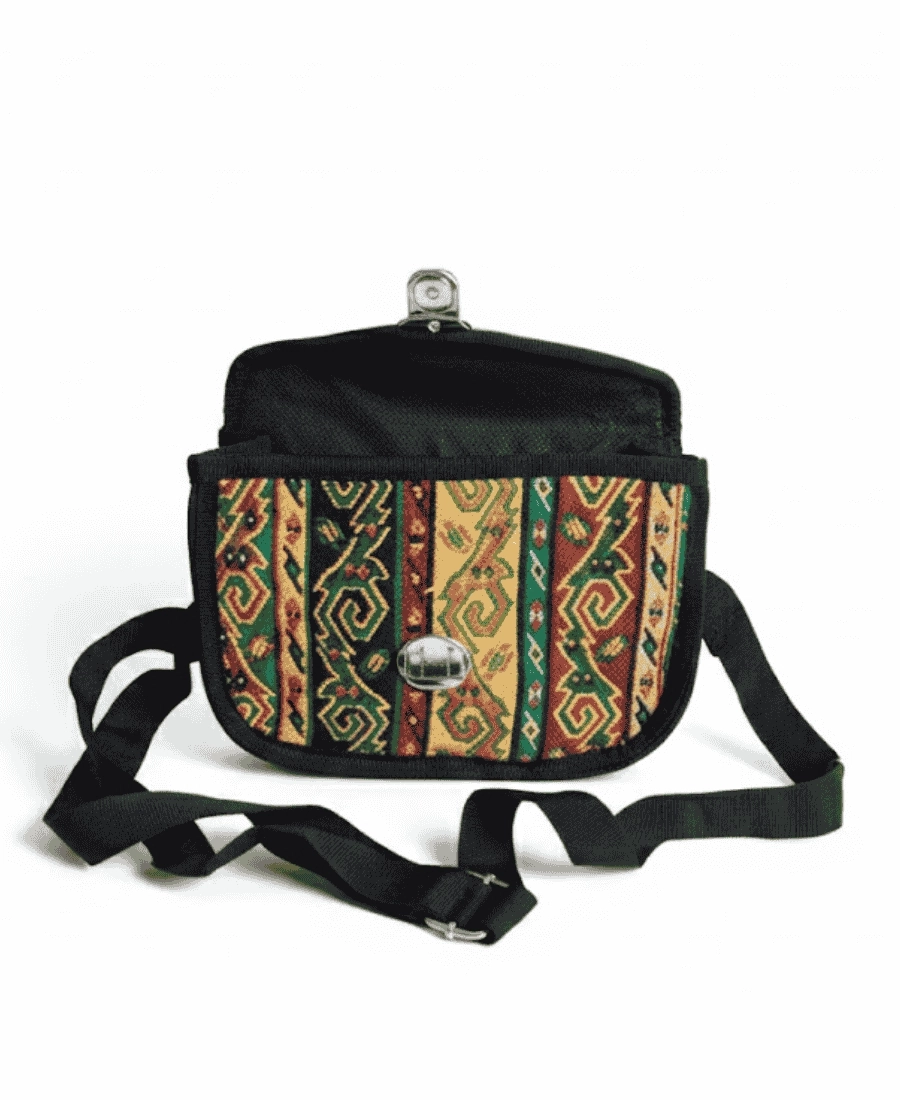 Kilim Desenli Omuz Çantası