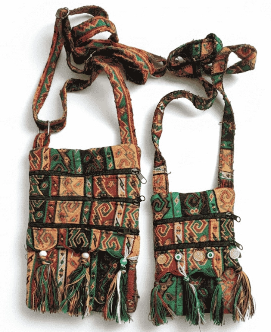 Keşan Desenli Omuz Çantası