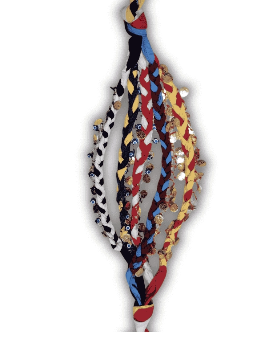 Rize Bezi  Keşan Örgülü Bandana 