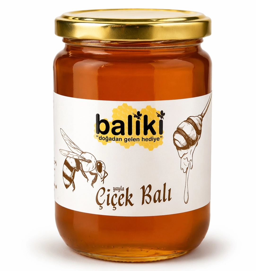 Kaçkar Dağı Doğal Çiçek Balı. Analiz Raporlu (Net: 850 g)