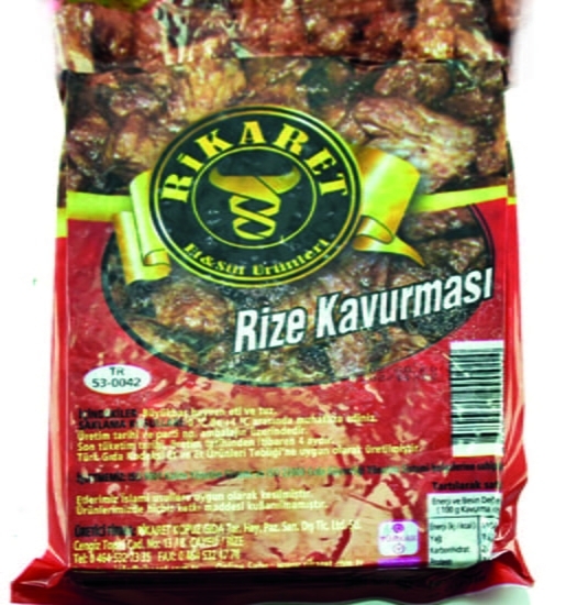 Rize Dana Kavurma, Rikaret 500 gr