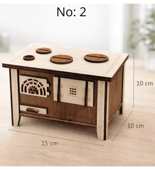 Kişiye Özel Dekoratif Ahşap Kumbara