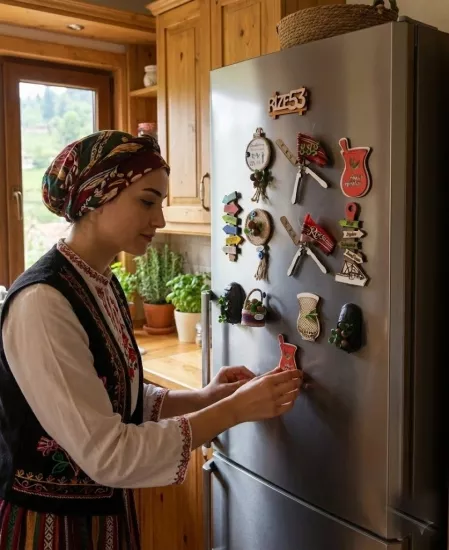 Rize Hatırası El Yapımı Magnetler