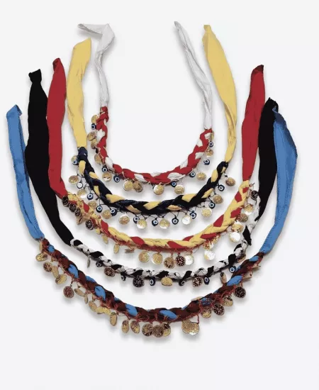 Örgülü Bandana Saç Bandı 