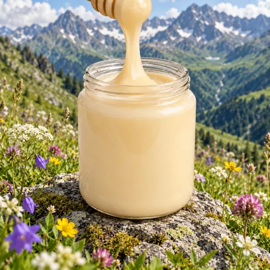Kaçkar Dağı Beyaz Bal (Krem Bal) | Zengin Flora Ham Çiçek Balı