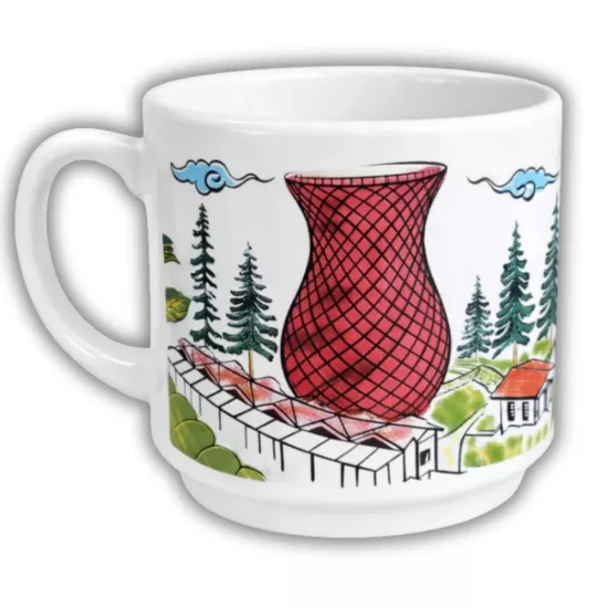 Karadeniz Temalı Kupa Bardaklar