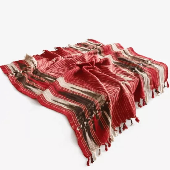 Keşan Dokuma Fiskos Masa Örtüsü 90x90 cm | Karadeniz Ruhu