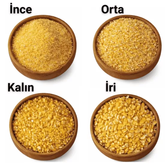 Mısır Yarması (Korkoti) | Yerli Mısır Taş Değirmen Kırması