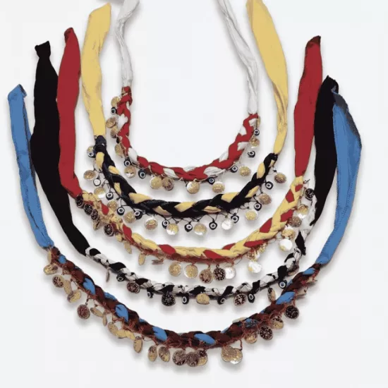 Örgülü Bandana Saç Bandı 