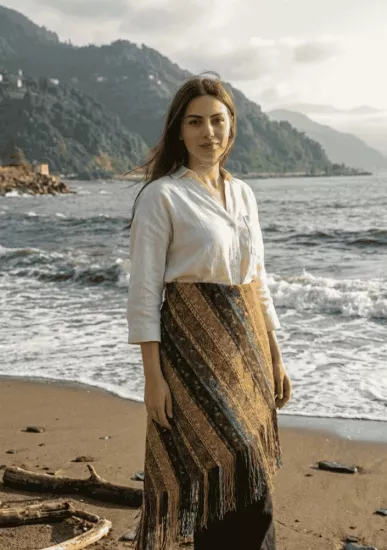 Keşan Dokuma Kalın Şal