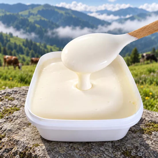 İnek Sütü Taze Kaymak 